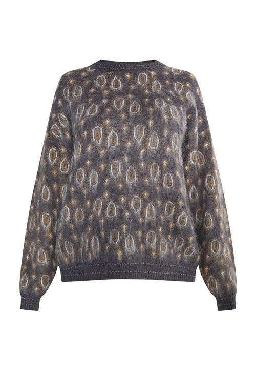 usha FESTIVAL Pullover  brun / gul / hvid