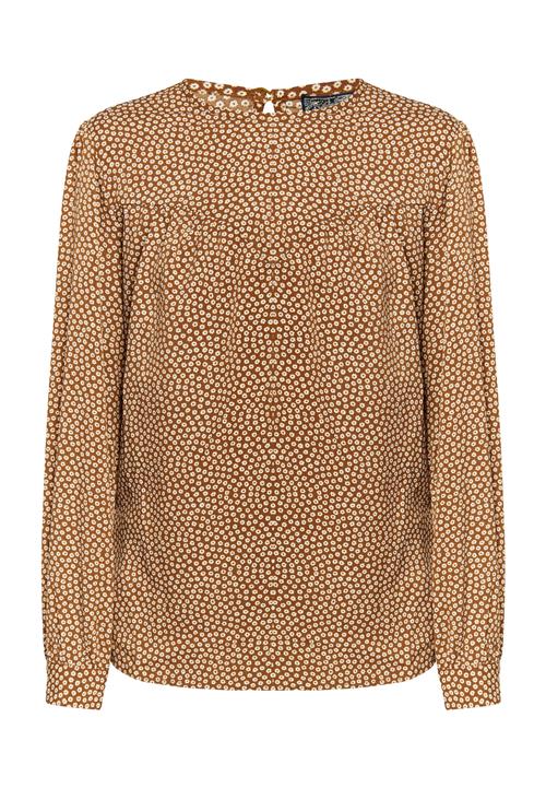 DreiMaster Vintage Bluse 'Imane'  beige / brun