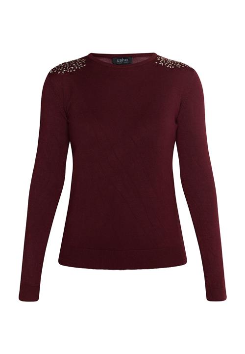 Se usha BLACK LABEL Pullover 'Nowles'  vinrød ved About You