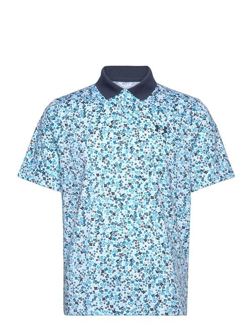Ua Perf 3.0 Printed Polo Under Armour Blue