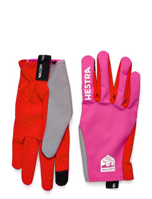 Runners - 5 Finger Black/Black Hestra Pink