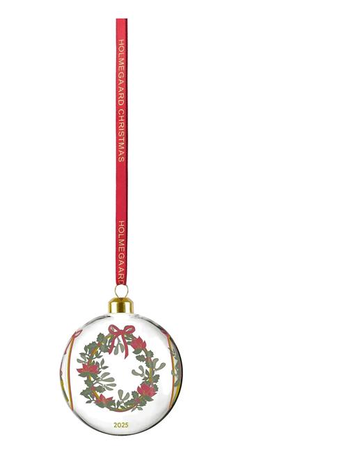 Holmegaard Christmas Årets Julekugle 2025 Klar Holmegaard Patterned