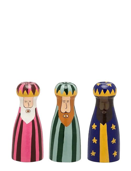 The Three Kings Figures Anna + Nina Patterned