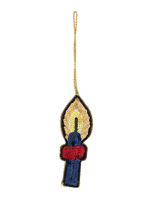 Glittery Holy Night Ornament Anna + Nina Patterned