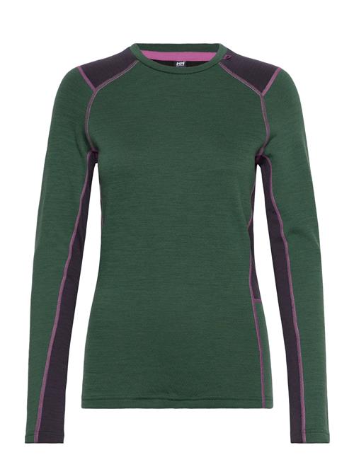 W Lifa Merino Midweight Crew Helly Hansen Green