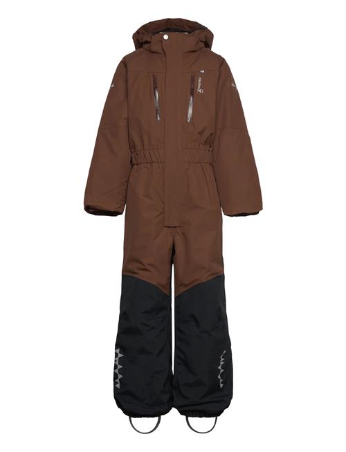 Penguin Snowsuit Kids Teal ISBJÖRN Of Sweden Brown