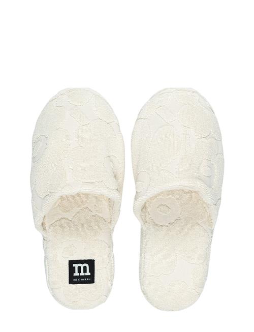 Mini Unikko Slippers Marimekko Home Cream