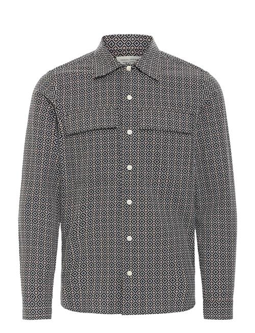 Cfborgh Jaquard Shirt Casual Friday Grey