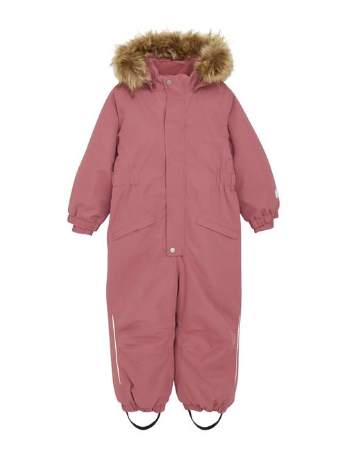 Snow Suit W. Fur Minymo Pink