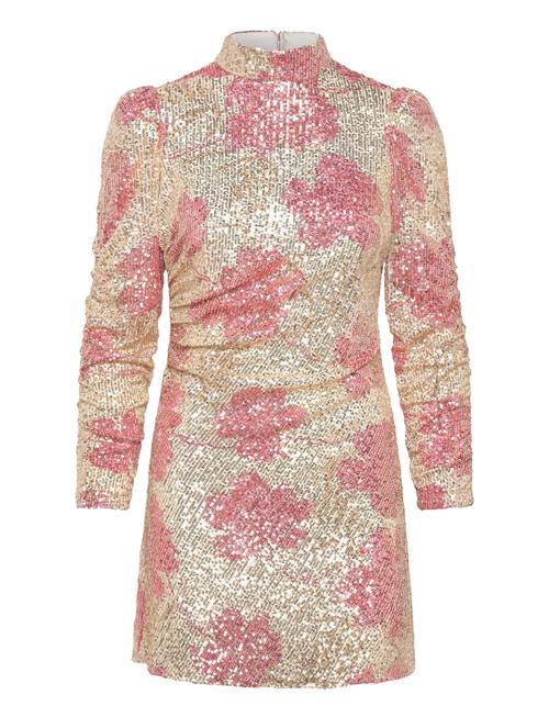 Sequins Rouching Dress By Ti Mo Pink