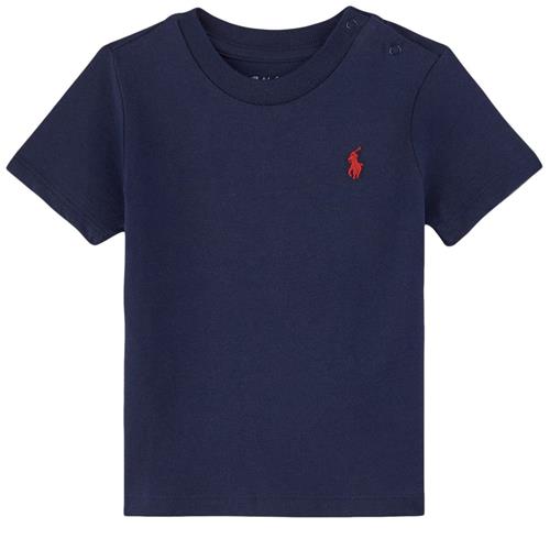 Ralph Lauren Logo T-shirt Navyblå 12 Months  Marineblå  12 måneder  mand
