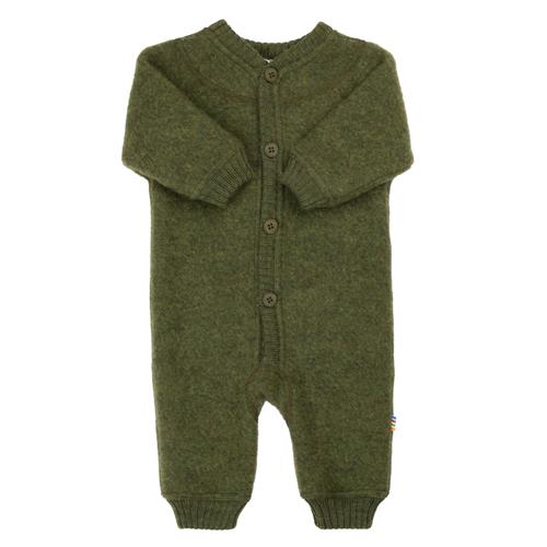 Joha Jumpsuit I Blød Uld Dark Olive  Dark Olive-90 cm  Grøn  90 cm  unisex