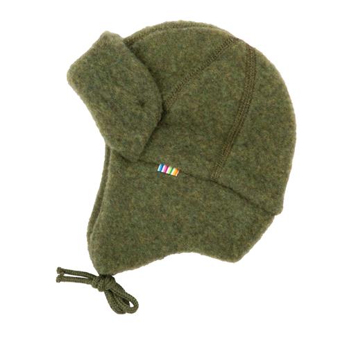Joha Blød Uldhjelm Med Dobbelt Lag Dark Olive  Dark Olive-50 cm  Grøn  50 cm  unisex