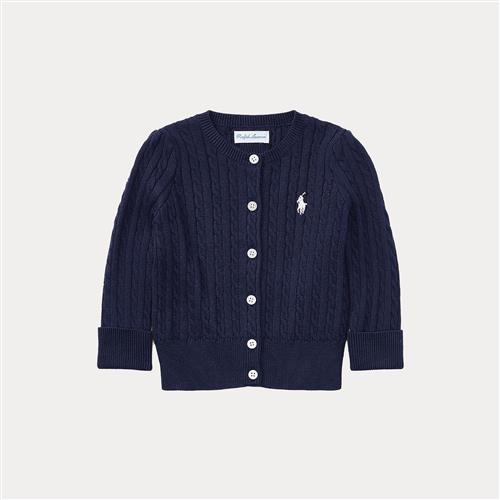 Ralph Lauren Cardigan Med Mini-kabler Hunter Navy  Hunter Navy 80-83cm  Marineblå  80-83 cm  kvinde