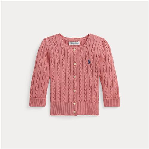 Ralph Lauren Cardigan Med Mini-kabler Faded Peony  Faded Peony 80-83cm  Lyserød  80-83 cm  kvinde