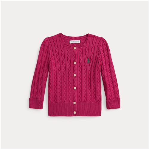 Ralph Lauren Cardigan Med Mini-kabler Preppy Pink  Preppy Pink 75-79cm  Lyserød  75-79 cm  kvinde