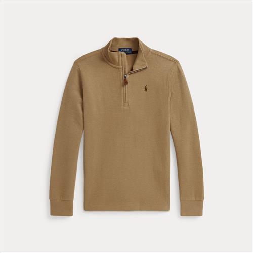 Ralph Lauren Pullover Med Lynlås Camel  Camel 88-93cm  Beige  88-93 cm  mand
