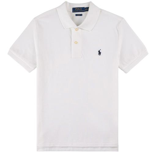 Ralph Lauren The Iconic Polo Shirt I Mesh  6 Years  Hvid  6 år  mand