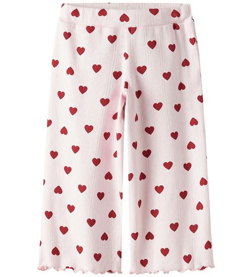 Name It Bukser - Hulmønster - NmfRusla - Mauve Morn m. Print