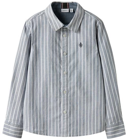 Name It Skjorte - NmmRekid - Flint Stone m. Striber