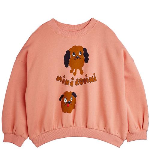 Mini Rodini Sweatshirt - Doggies - Pink