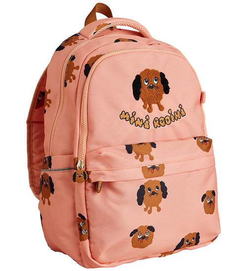 Mini Rodini Skoletaske - Doggies - Pink