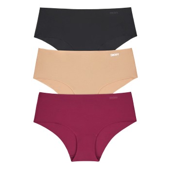 DKNY Trusser 3P Cut Anywhere Hipsters Flerfarvet Large Dame