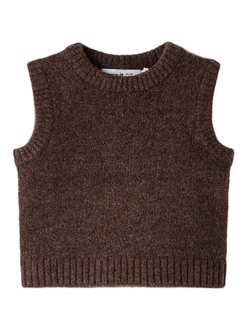 NAME IT Baby Strik Vest Reifyly Peppercorn