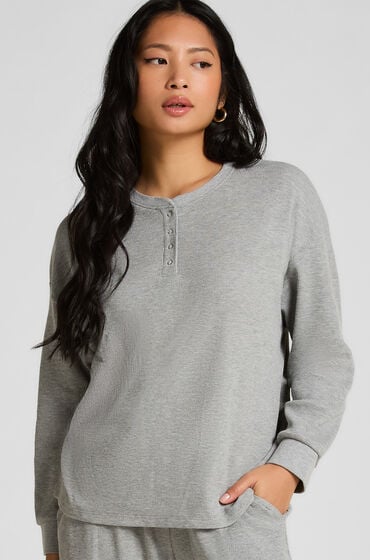 Hunkemöller Waffle joggingbukser Grå