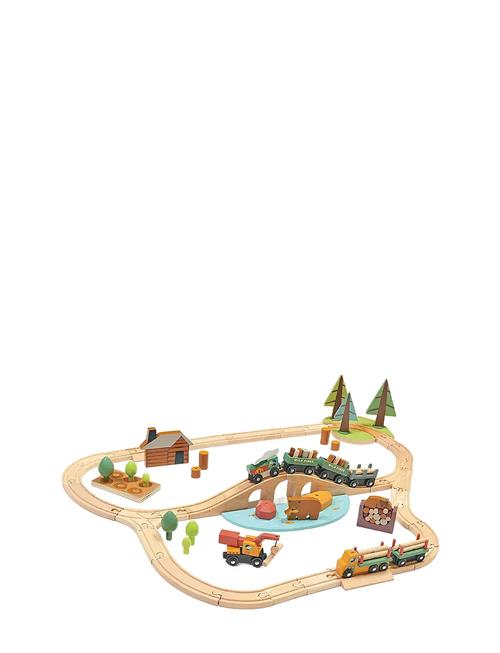 Train Set - Wild Pines Tender Leaf Patterned