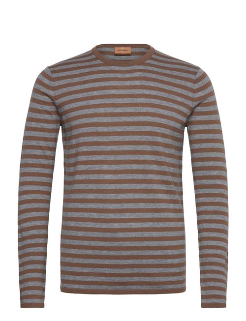 Mmgadam Soft Stripe Knit Mos Mosh Gallery Beige