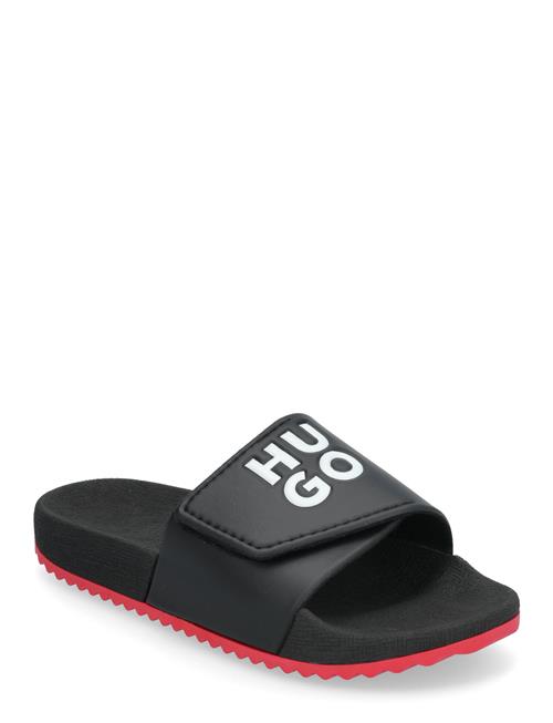Aqua Slides Hugo Kids Black