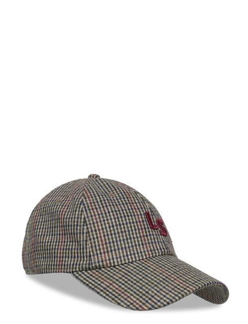 Ls Monogram Cap W Houndstooth Levi's® Burgundy