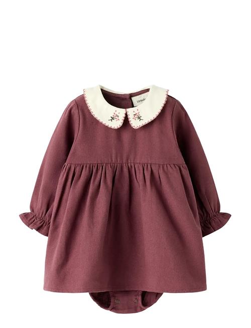 Nbfrebel Ls Body Dress Solid Lil Lil'Atelier Burgundy