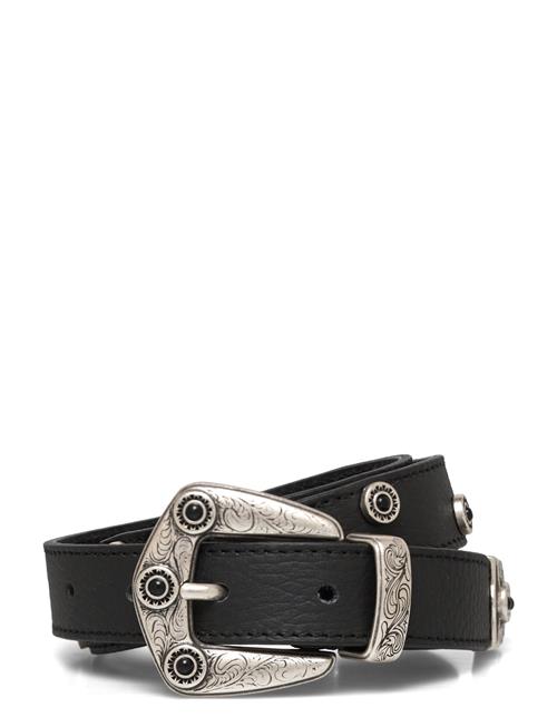 Stud Belt, Black Silver, 95 Cala Jade Black