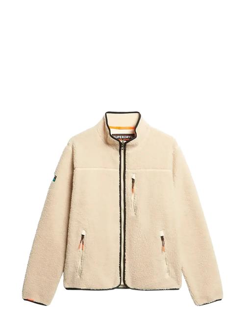 Outdoor Full Zip Fleece Superdry Sport Cream