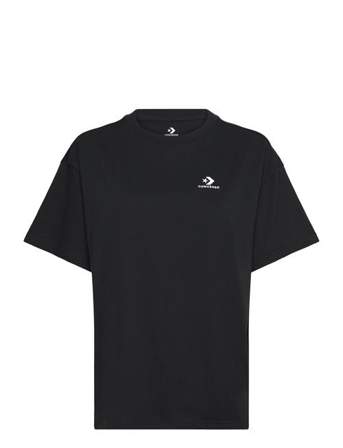 Star Chevron Over D Tee Black Converse Black