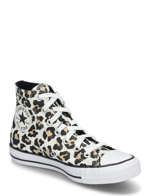 Ctas Hi Black/Coastal Dune/Egret Converse Patterned