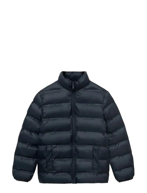 Quilted Jacket Mango Navy