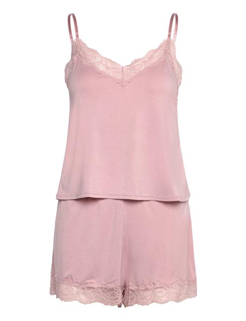 Pj Cami Jersey Lace Nana Hunkemöller Pink