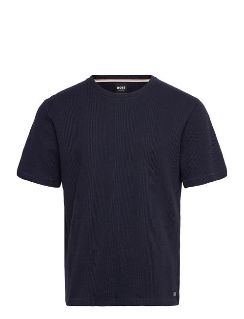 Structure T-Shirt BOSS Navy