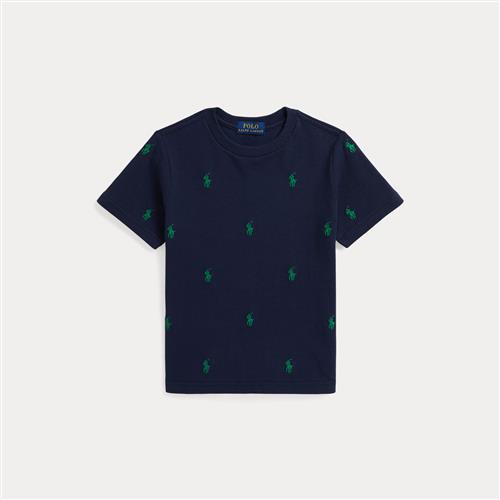 Ralph Lauren Polo Pony T-shirt I Mesh Refined Navy  Refined Navy 124-134cm  Marineblå  124-134 cm  mand