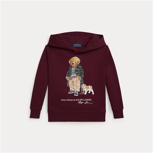 Ralph Lauren Polo Bear Fleece-hættetrøje Bear Classic Wine  Bear Classic Wine 109-116cm  Rød  109-116 cm  mand