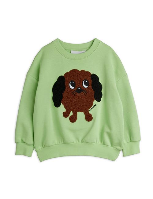 Mini Rodini Doggie Sweatshirt Green  Green 92/98 cm  Grøn  92/98 cm  mand