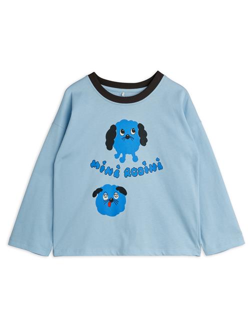 Mini Rodini Doggies Langærmet Top Blue  Blue 104/110 cm  Blå  104/110 cm  mand