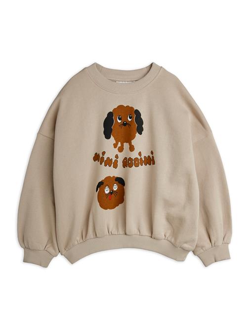 Mini Rodini Doggies Sweatshirt Grey  Grey 104/110 cm  Beige  104/110 cm  mand