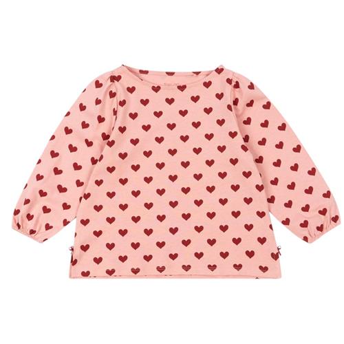 Konges Sløjd GOTS Drey Slit Langærmet Top Amour Rouge 7-8 Y  Lyserød  7-8 år  kvinde