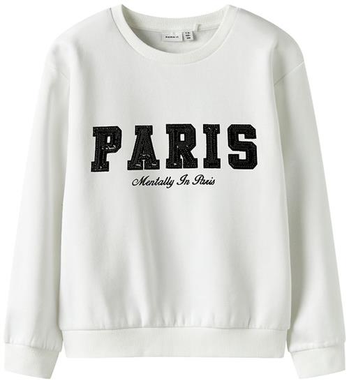 Name It Sweatshirt - NkfRetta - Bright White