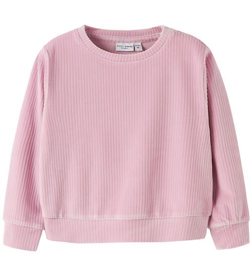 Name It Bluse - NmfVeloa - Velour - Keepsake Lilac