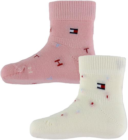 Tommy Hilfiger Strømper - 2-pak - Pink